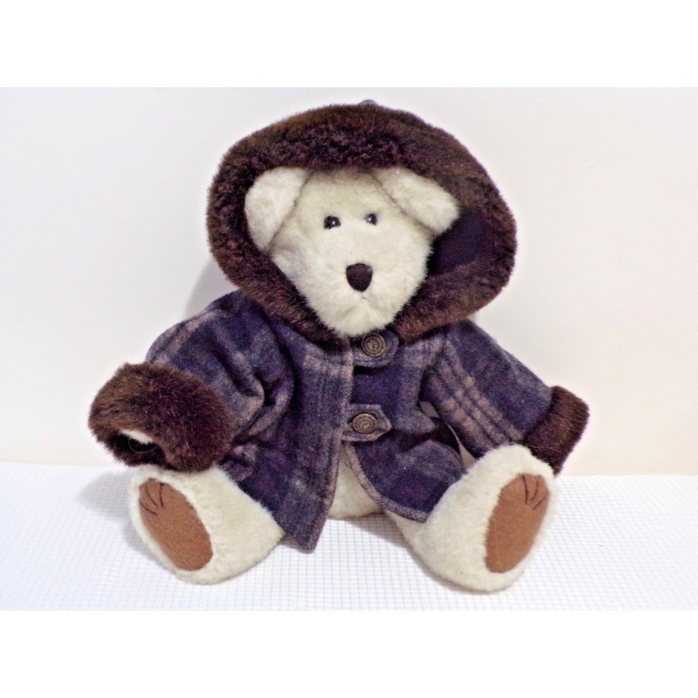 Boyds Bear Plush Tan with Dark Wool‎ Coat Corey Allen Bearsmore Plush Teddy Bear